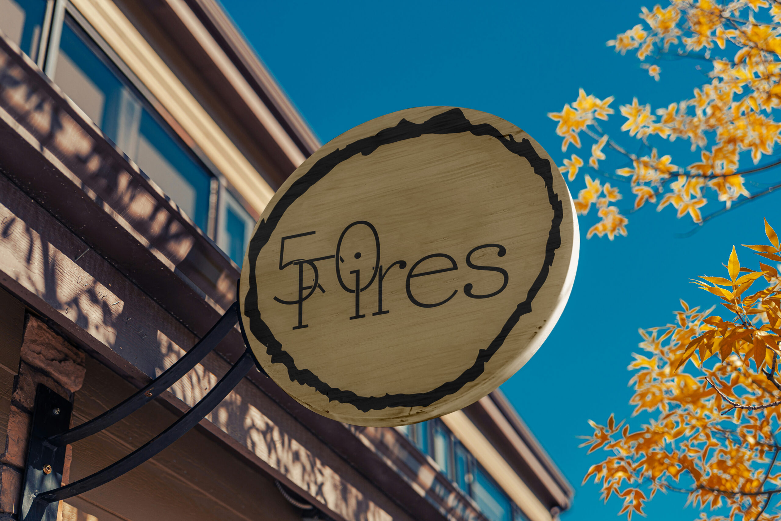 Wooden Sign mockup